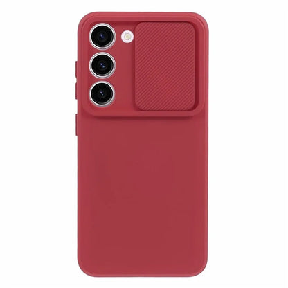 TMT Series for Samsung Galaxy S23 Case Soft TPU Phone Cover Slide Lens Lid