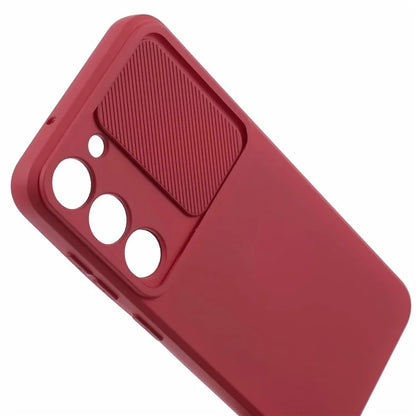 TMT Series for Samsung Galaxy S23 Case Soft TPU Phone Cover Slide Lens Lid