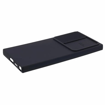 TMT Series for Samsung Galaxy S21 Ultra 5G TPU Case Anti-drop Phone Cover with Slide Lens Lid