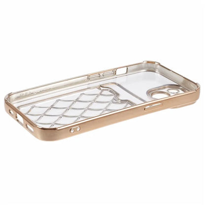 JJ Series For iPhone 13 6.1 inch TPU Case Electroplated Anti-scratch Card Slot Protective Cover