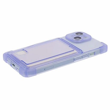 HRX Series for iPhone 13 Phone Case with Card Holder Anti-drop Cover