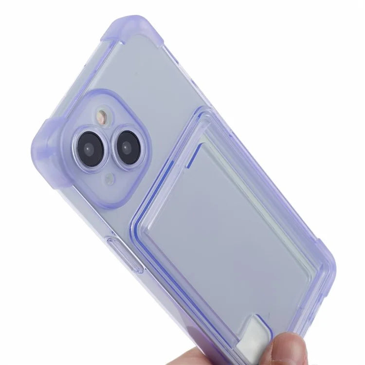 HRX Series for iPhone 13 Phone Case with Card Holder Anti-drop Cover