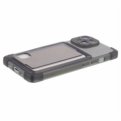HRX Series for iPhone 13 Phone Case with Card Holder Anti-drop Cover