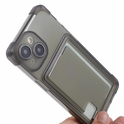 HRX Series for iPhone 13 Phone Case with Card Holder Anti-drop Cover