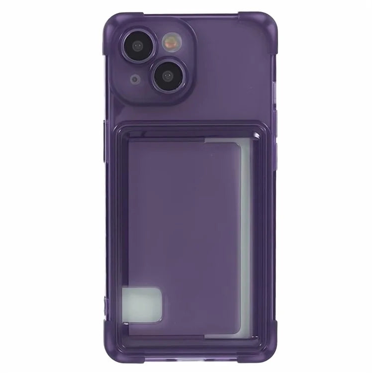 HRX Series for iPhone 13 Phone Case with Card Holder Anti-drop Cover