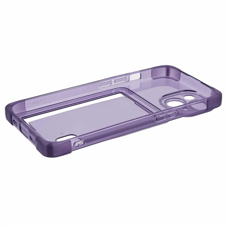 HRX Series for iPhone 13 Phone Case with Card Holder Anti-drop Cover