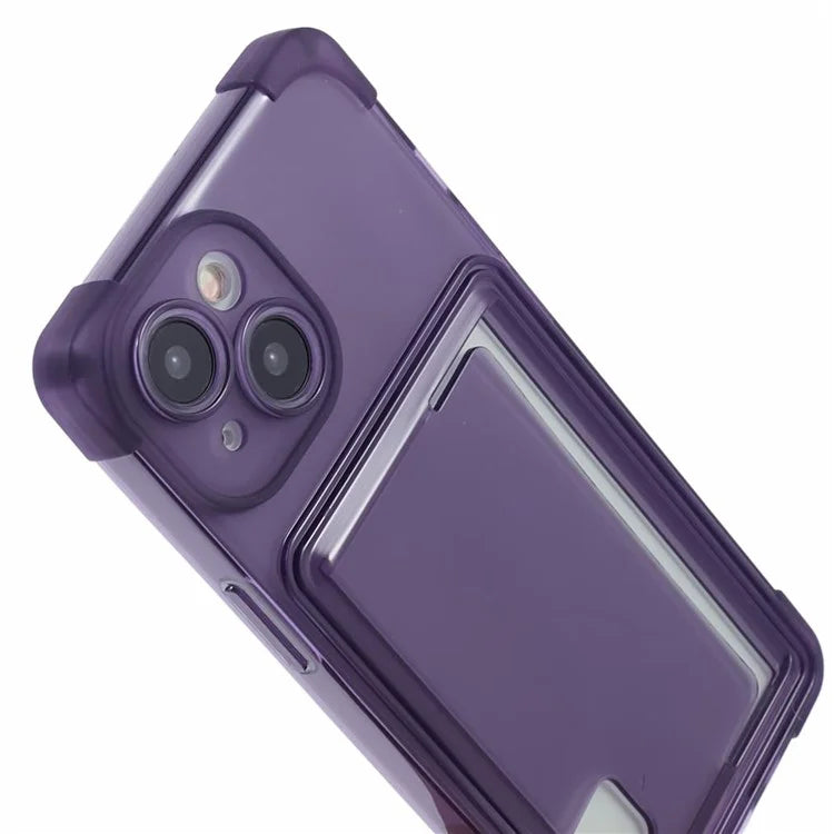 HRX Series for iPhone 13 Phone Case with Card Holder Anti-drop Cover