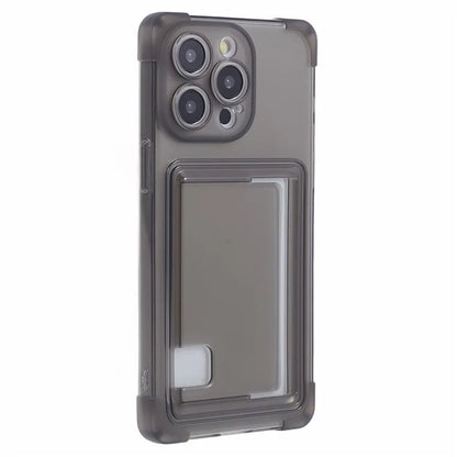 HRX Series for iPhone 15 Pro TPU Case Phone Cover with Card Holder