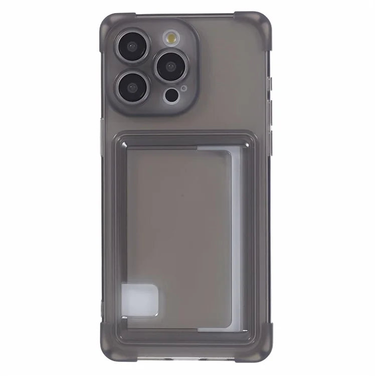 HRX Series for iPhone 15 Pro TPU Case Phone Cover with Card Holder