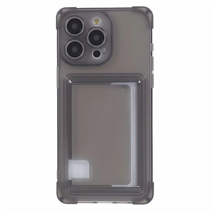 HRX Series for iPhone 15 Pro TPU Case Phone Cover with Card Holder