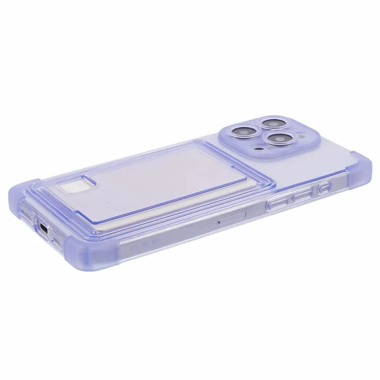 HRX Series for iPhone 15 Pro TPU Case Phone Cover with Card Holder
