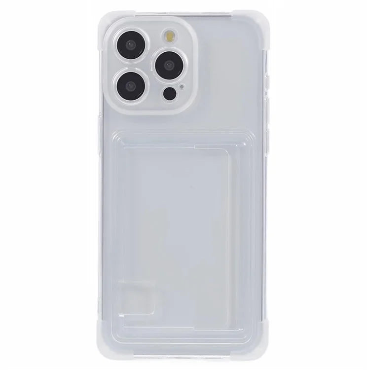 HRX Series for iPhone 15 Pro TPU Case Phone Cover with Card Holder