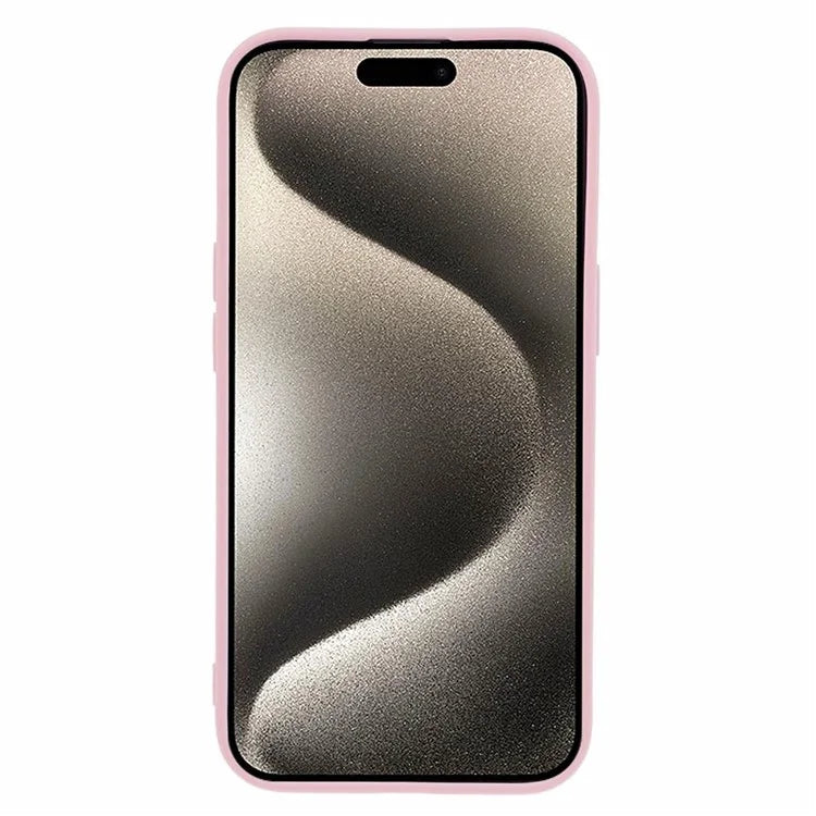 HRX Series For iPhone 15 Case Shockproof TPU Wrinkled Uneven Phone Back Protector