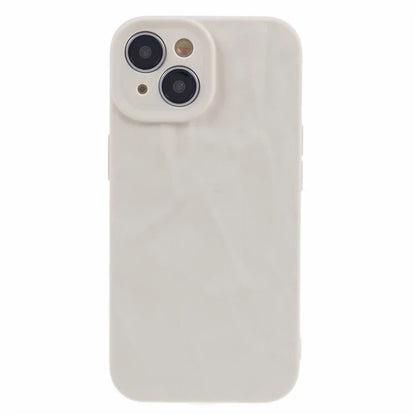 HRX Series For iPhone 13 6.1 inch Case  3D Pleats Wrinkle Drop-proof TPU Protective Shell