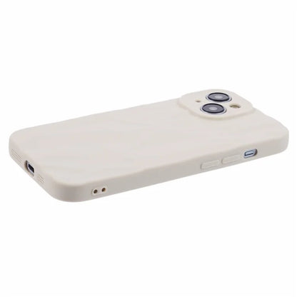 HRX Series For iPhone 13 6.1 inch Case  3D Pleats Wrinkle Drop-proof TPU Protective Shell