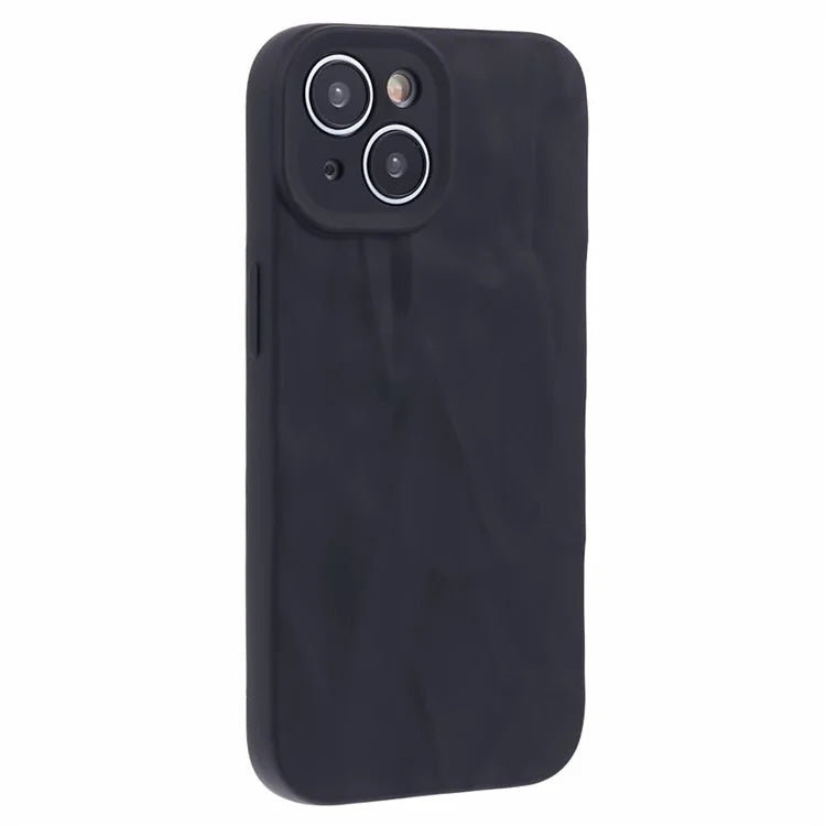 HRX Series For iPhone 13 6.1 inch Case  3D Pleats Wrinkle Drop-proof TPU Protective Shell
