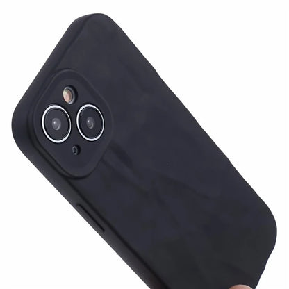 HRX Series For iPhone 13 6.1 inch Case  3D Pleats Wrinkle Drop-proof TPU Protective Shell