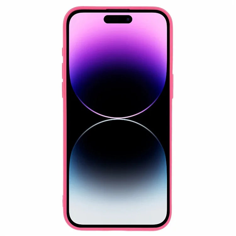 HRX Series For iPhone 14 Pro Max Case Solid Color Wrinkle Protective Back Cover