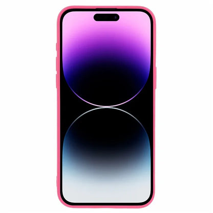 HRX Series For iPhone 14 Pro Max Case Solid Color Wrinkle Protective Back Cover