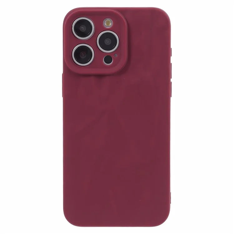 HRX Series For iPhone 14 Pro Max Case Solid Color Wrinkle Protective Back Cover