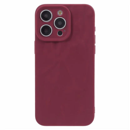 HRX Series For iPhone 14 Pro Max Case Solid Color Wrinkle Protective Back Cover