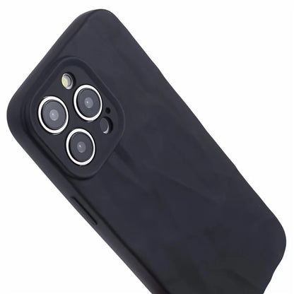 HRX Series For iPhone 14 Pro Max Case Solid Color Wrinkle Protective Back Cover