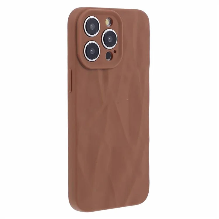 HRX Series For iPhone 14 Pro Max Case Solid Color Wrinkle Protective Back Cover