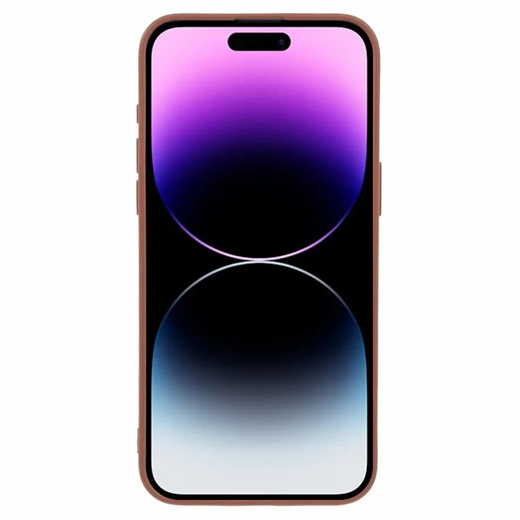 HRX Series For iPhone 14 Pro Max Case Solid Color Wrinkle Protective Back Cover
