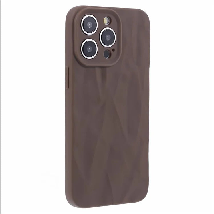 HRX Series For iPhone 14 Pro Max Case Solid Color Wrinkle Protective Back Cover