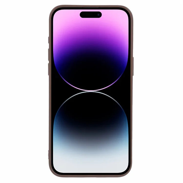 HRX Series For iPhone 14 Pro Max Case Solid Color Wrinkle Protective Back Cover