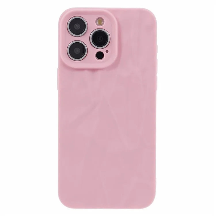 HRX Series For iPhone 14 Pro Max Case Solid Color Wrinkle Protective Back Cover