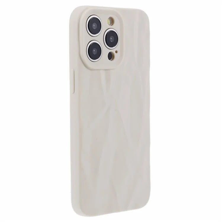 HRX Series For iPhone 14 Pro Max Case Solid Color Wrinkle Protective Back Cover