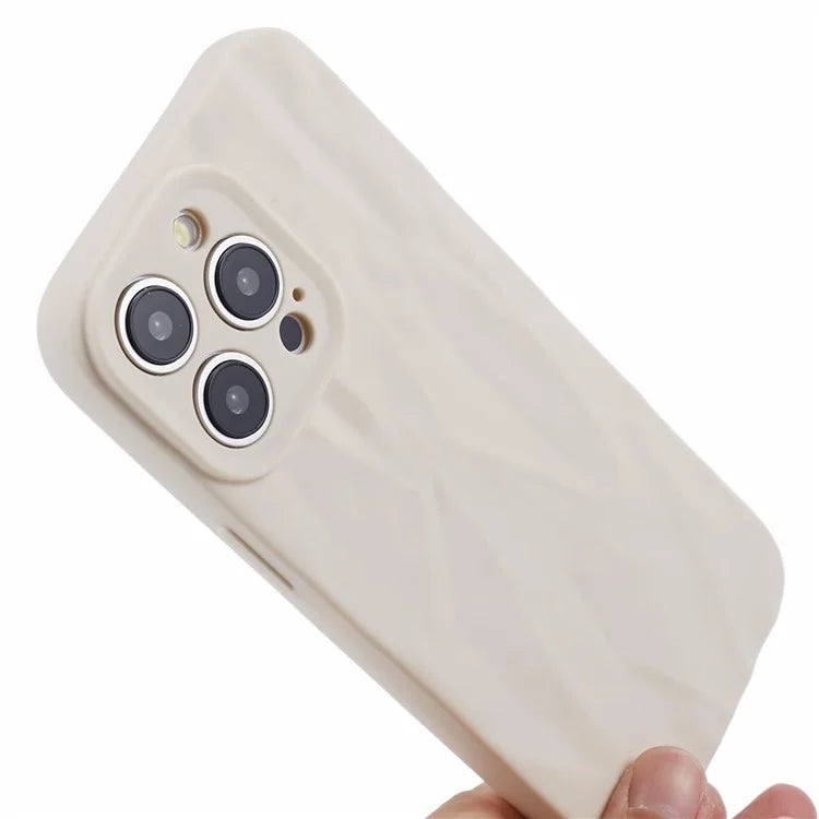 HRX Series For iPhone 14 Pro Max Case Solid Color Wrinkle Protective Back Cover