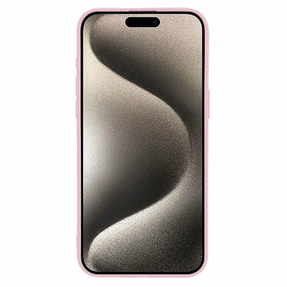 HRX Series For iPhone 15 Pro Max Case Solid Color Wrinkled Uneven Shockproof Soft TPU Cover
