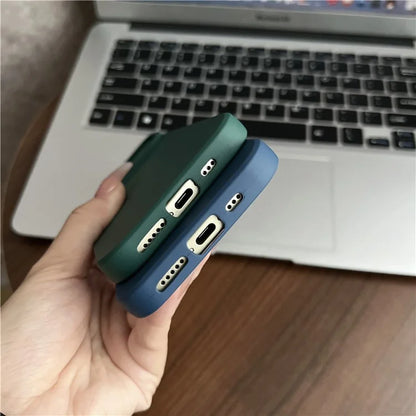 TMT Series for iPhone 15 Phone Cover Soft Lining TPU Case with Slide Lens Window