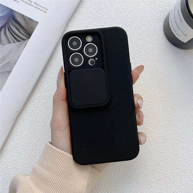 TMT Series for iPhone 13 Pro Phone Case with Vertical Slide Camera Cover