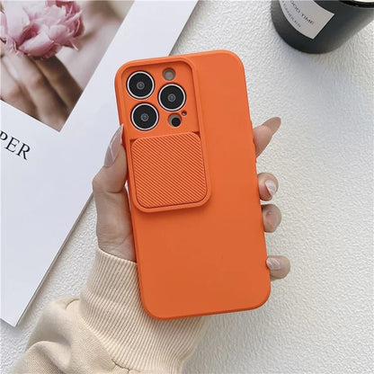 TMT Series for iPhone 13 Pro Phone Case with Vertical Slide Camera Cover