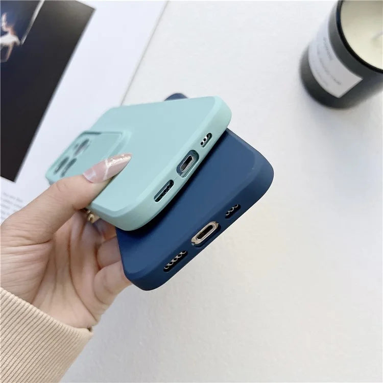 TMT Series for iPhone 13 Pro Phone Case with Vertical Slide Camera Cover