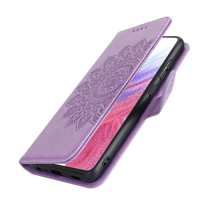 For Samsung Galaxy A53 5G Magnetic Phone Case R61 Texture Leather Wallet Stand Cover
