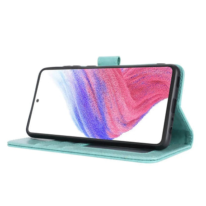 For Samsung Galaxy A53 5G Magnetic Phone Case R61 Texture Leather Wallet Stand Cover