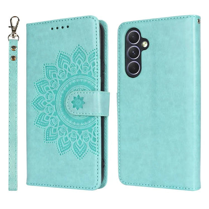 For Samsung Galaxy A54 5G Cell Phone Case Imprint R61 Texture Anti-drop PU Leather Wallet Cover