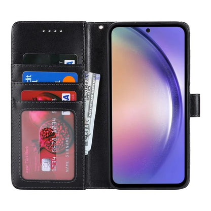 For Samsung Galaxy A54 5G Cell Phone Case Imprint R61 Texture Anti-drop PU Leather Wallet Cover
