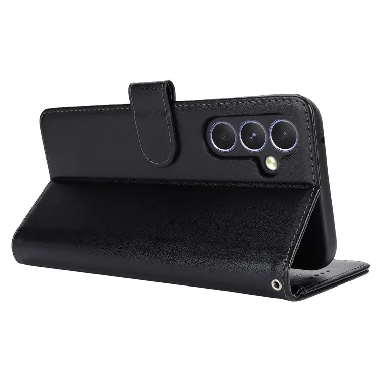 For Samsung Galaxy A54 5G Cell Phone Case Imprint R61 Texture Anti-drop PU Leather Wallet Cover