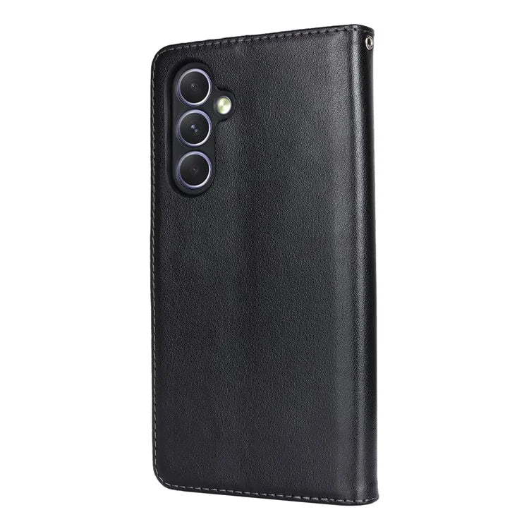 For Samsung Galaxy A54 5G Cell Phone Case Imprint R61 Texture Anti-drop PU Leather Wallet Cover