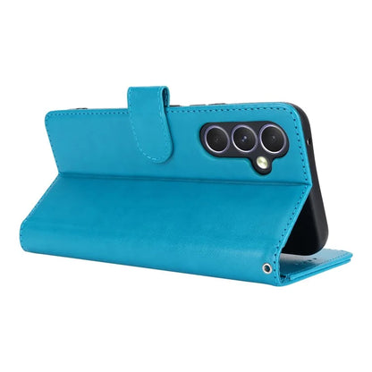 For Samsung Galaxy A54 5G Cell Phone Case Imprint R61 Texture Anti-drop PU Leather Wallet Cover