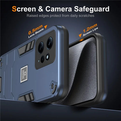 For Xiaomi Redmi Note 12 4G Case 2 in 1 Shockproof Phone Cover Oil-proof