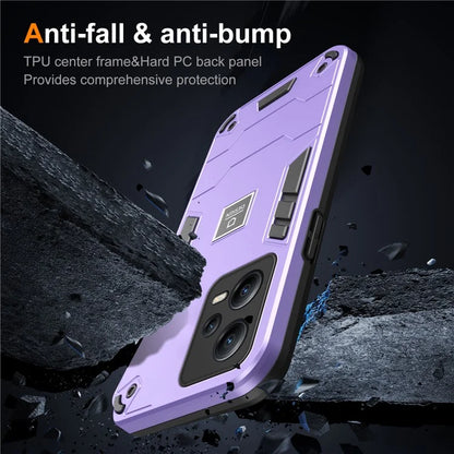 For Xiaomi Redmi Note 12 Pro+ 5G Phone Case Drop Protection Cover PC+TPU 2 in 1