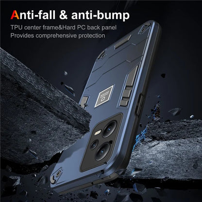 For Xiaomi Redmi Note 12 5G (India) / Poco X5 5G Case PC+TPU Phone Cover