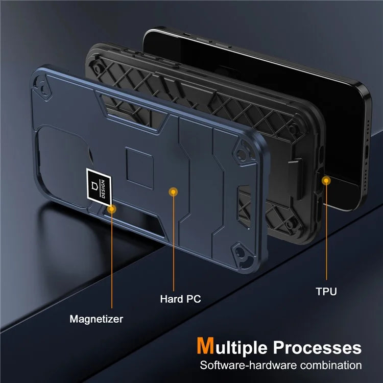 For Xiaomi Redmi Note 12 5G (India) / Poco X5 5G Case PC+TPU Phone Cover