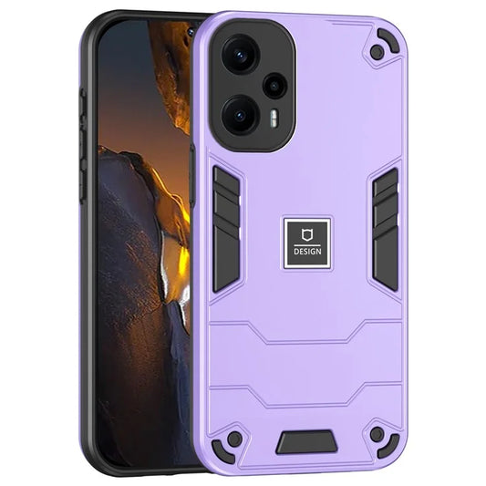 For Xiaomi Poco F5 5G / Redmi Note 12 Turbo Case Drop Protection PC+TPU Phone Cover